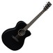 Martin OMCXAE Electro Acoustic Guitar, Black Front View