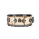 Natal Mappa Burl 13x7 Snare Drum, Brushed Nickel HW, Natural Gloss