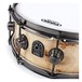 Natal Mappa Burl 13x7 Snare Drum, Brushed Nickel HW, Natural Gloss