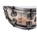 Natal Mappa Burl 13x7 Snare Drum, Brushed Nickel HW, Smoked Gloss