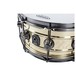 Natal Brass Centre Hammered 13x6.5 Snare Drum , Brushed Nickel