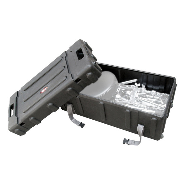 SKB Mid-Sized Drum Hardware Case with Handle - Angled Open (Hardware Not Included)