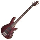 Schecter Omen Extreme-5 Bass Guitar, Black Cherry