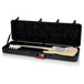 Gator ATA Moulded Guitar Case with TSA Latches for Bass Guitars - Open (Guitar Not Included)