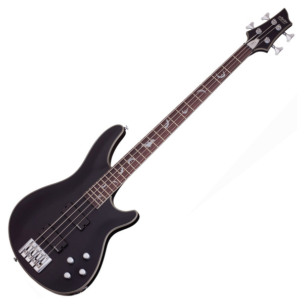 Schecter Damien Platinum-4 Bass Guitar, Satin Black