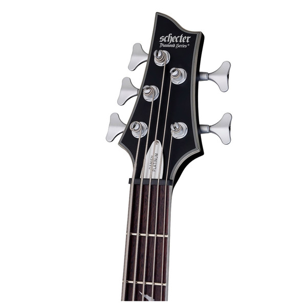 DISC Schecter Damien Platinum-5 Bass Guitar, Satin Black at Gear4music