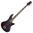Schecter Stiletto Extreme-4 Elbas, Black Cherry