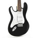 LA Left Handed Electric Guitar by Gear4music, Black