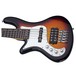 Schecter Stiletto Vintage-5 Left Handed Bass Guitar, Sunburst