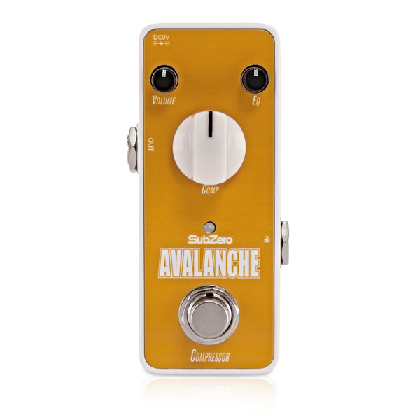 Subzero Avalanche Compressor Micro Guitar Pedal