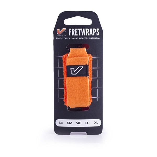 Gruv Gear FretWraps HD Flare Orange 1-Pack, Medium
