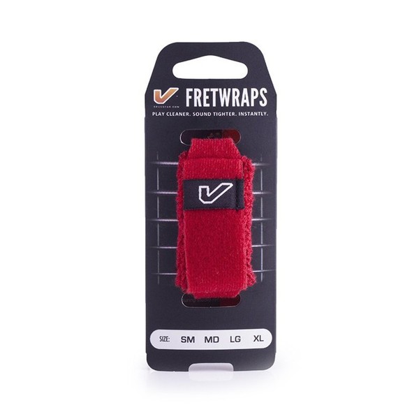 Gruv Gear FretWraps HD Fire Red 1-Pack, Large
