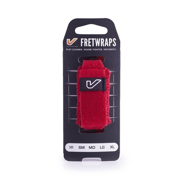 Gruv Gear FretWraps HD Fire Red 1-Pack, Medium