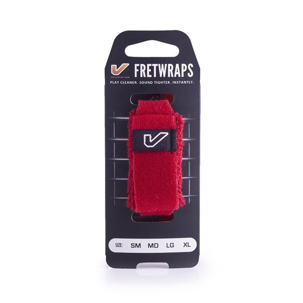 Gruv Gear FretWraps HD Fire Red 1-Pack, Small
