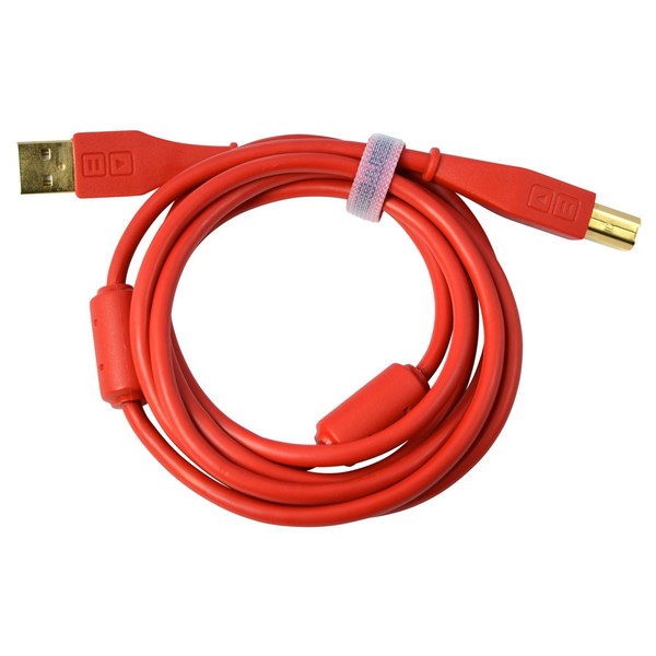 DJ Tech Tools Chroma USB Cable, Red - Cable