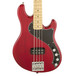 Squier by Fender Deluxe Dimension Bass IV, Crimson Red Trans