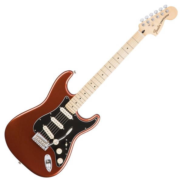 Fender Deluxe Roadhouse Stratocaster Electric Guitar, Classic Copper