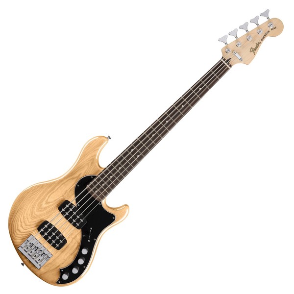 Fender Deluxe Dimension V Bass Bass Guitar, Natural