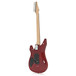 Indianapolis Electric Guitar by Gear4music, Quilted Trans Red