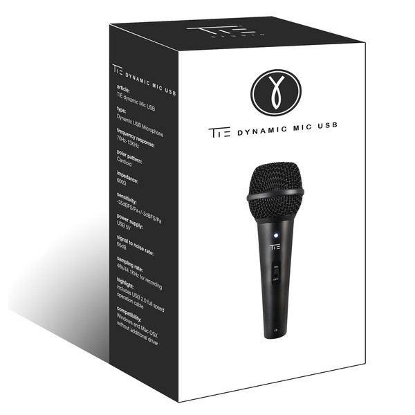 Tie Studio Dynamic USB Mic - Boxed