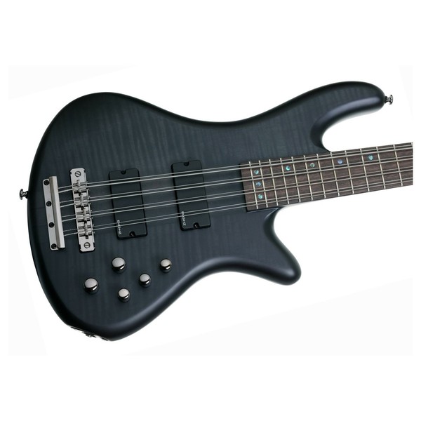 Schecter Stiletto Studio-8 Bass Guitar, Black