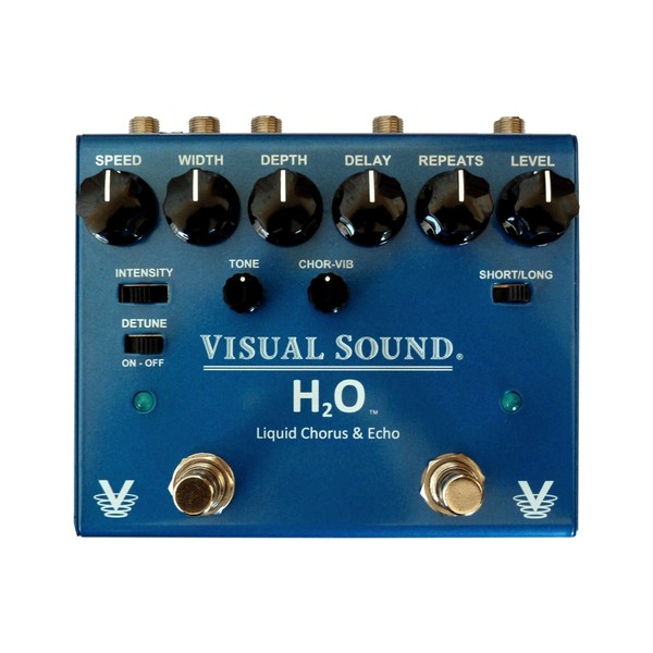 Visual Sound V3 H2O Premium Chorus & Echo Guitar Pedal