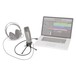 Samson C01U Pro USB Studio Condenser Microphone, Microphone with Headphones and Laptop (Not Included)