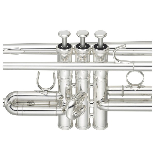 Yamaha YTR8335 Xeno Trumpet, Silver Plate, Valve Block