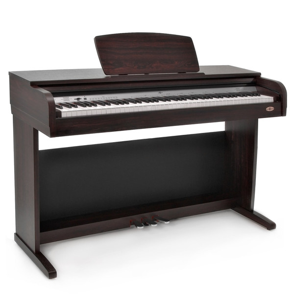 DP10 Digital Piano by Gear4music, Dark Rosewood