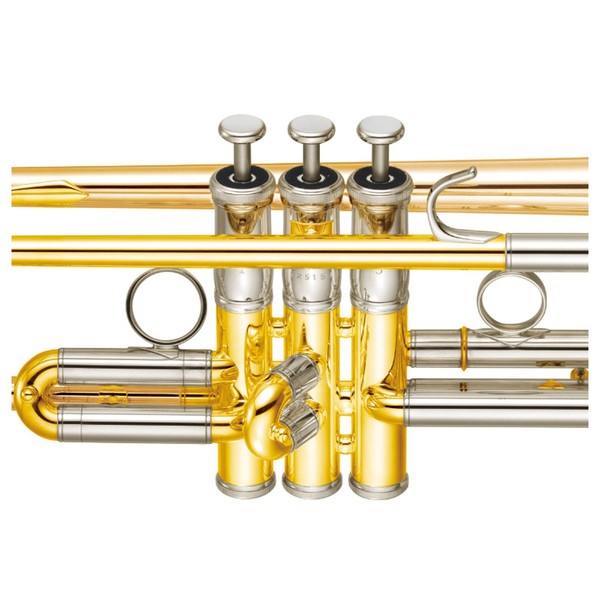 Yamaha YTR8335G Xeno Trumpet, Lacquer, Reverse Leadpipe, Valve Block