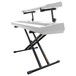 Roland KS-22X Double Braced Keyboard Stand, 2 Tier - Angled (Keyboard Not Included) 