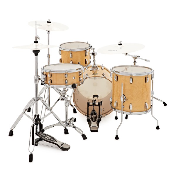 WHD Birch 4 Piece Jazz Drum Kit, Natural