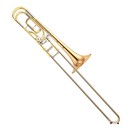 Yamaha YSL-446 Trombone Intermedio Sib/Fa, Pompa in Argento Nickel