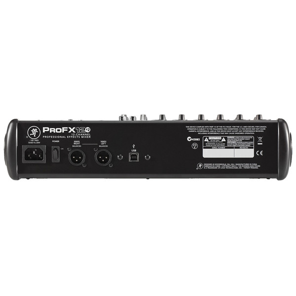 Mackie ProFX12v2 12-Channel Professional Effects Mixer - Box 
