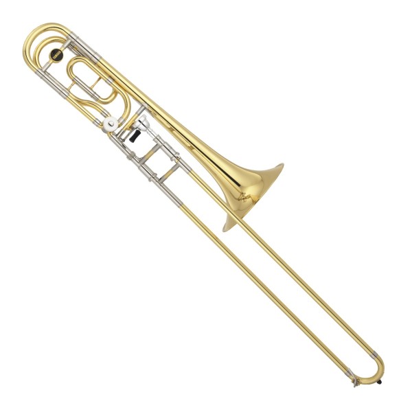 Yamaha YSL-882 Xeno Custom Bb/F Trombone, Yellow Brass Bell, Closed Wrap