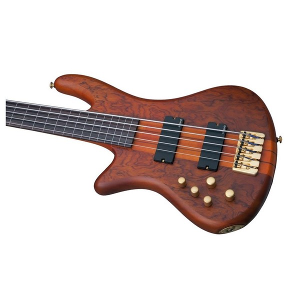 Schecter Stiletto Studio-5 Fretless Left Handed Basss Guitar