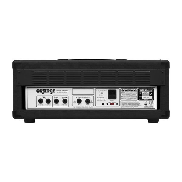 Orange Crush CR120H Amp Head, Black