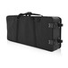 76 Key Lightweight Keyboard Case with Wheels by Gear4music