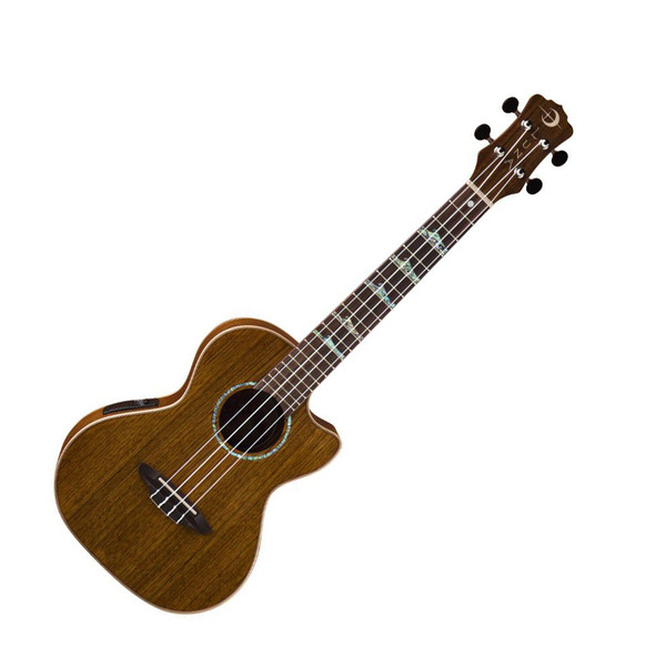 Luna High Tide Tenor Electro Acoustic Ukulele, Ovangkol