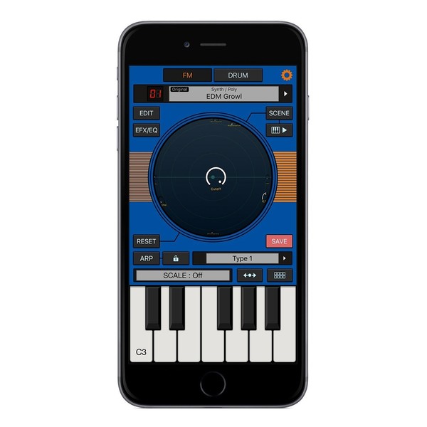Yamaha MX61 - FM Essentials iOS App