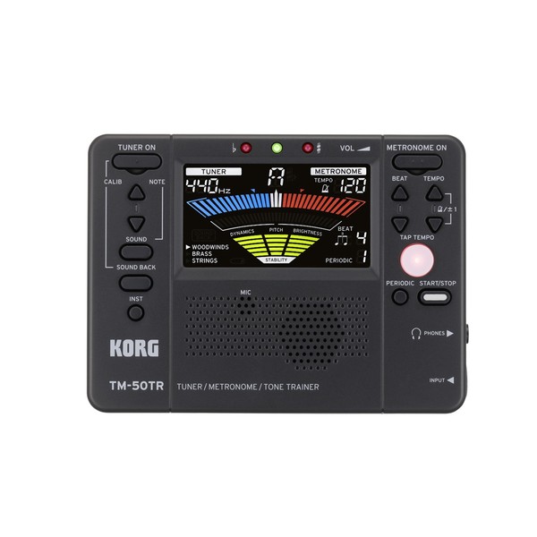 Korg TM-50TR Tuner, Black