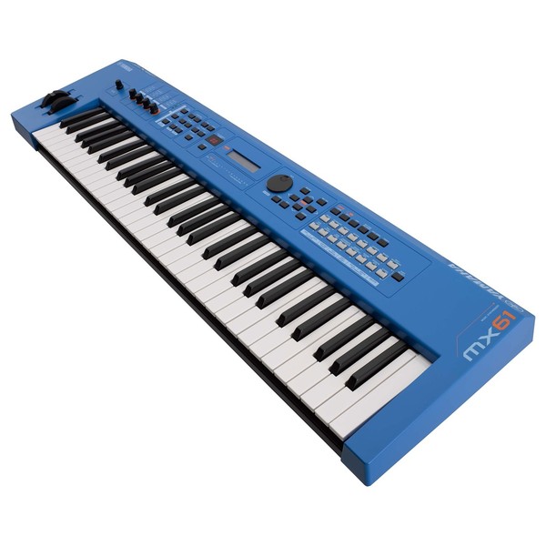 Yamaha mx61清水さん専用 Yamaha MX61 II Music Production Synthesizer, Blue at Gear4music