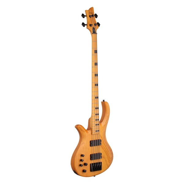 Schecter Riot Session-4 Left Handed Bass Guitar, Natural Satin