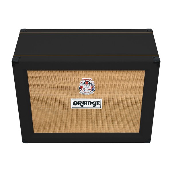 Orange PPC212OB 2 x 12 Open Back Cabinet, Black