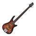 Chicago Bass Guitar by Gear4music, Sunburst