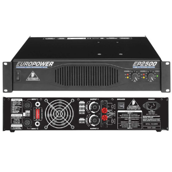 DISC Behringer EP2500 Europower Amp at Gear4music