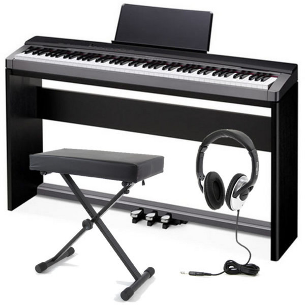 DISC Casio Privia PX 130 Digital Piano with Stand Bench and Pedalboard