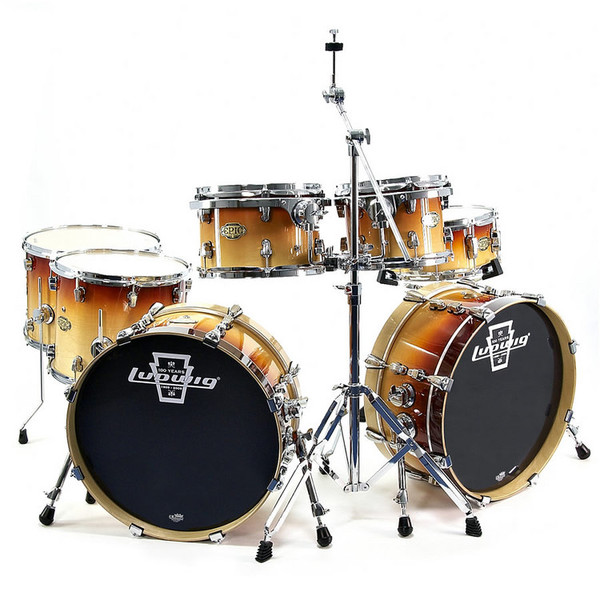 Ludwig Epic Modular Drum Kit in TobaccoLudwig Epic Modular Drum Kit in Tobacco  