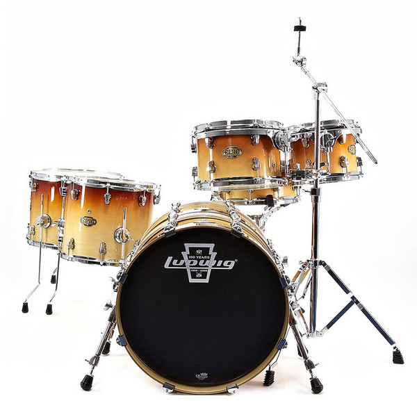 Ludwig Epic Modular Drum Kit in TobaccoLudwig Epic Modular Drum Kit in Tobacco  