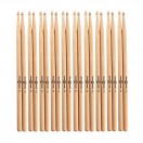 Baguettes 5A Olive en Bois, Natural, lot de 10